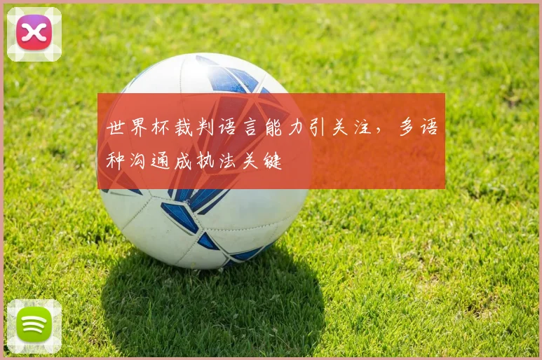 世界杯裁判语言能力引关注,多语种沟通成执法关键