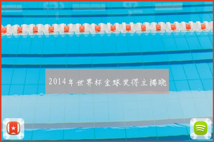 2014年世界杯金球奖得主揭晓