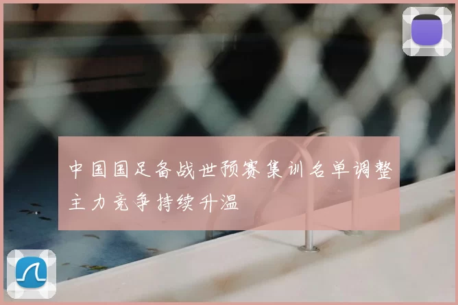 中国国足备战世预赛集训名单调整主力竞争持续升温