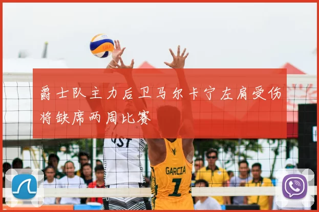 爵士队主力后卫马尔卡宁左肩受伤将缺席两周比赛