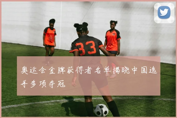 奥运会金牌获得者名单揭晓中国选手多项夺冠